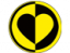 Logo Schwarz-Gelbes Herz